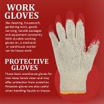 300 Pairs Red Palm Latex Dipped Work Gloves