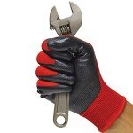 Grease Monkey Nitrile Coated Gloves, 15 Pairs