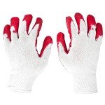 High-Quality Red Latex Anti-Slip Safety Gloves