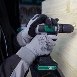 12 Pairs Medium Microfoam Nitrile Safety Gloves