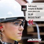 Jackson Safety SG Anti-Scratch Safety Glasses - 3 Pack