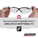 Jackson Safety SG Anti-Scratch Safety Glasses - 3 Pack