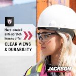 Jackson Safety SG Anti-Scratch Safety Glasses - 3 Pack