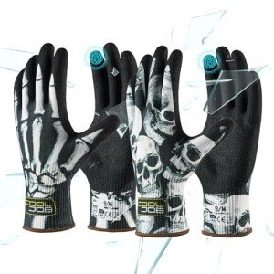Cut Resistant Touchscreen Fishing Gloves - 2 Pairs