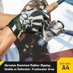 Cut Resistant Touchscreen Fishing Gloves - 2 Pairs