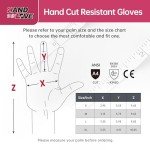 Cut Resistant Touchscreen Work Gloves - 1 Pair