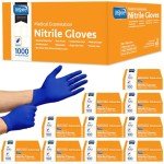 Inspire Cobalt Blue Nitrile Exam Gloves - 1000 Pack