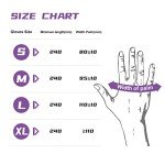 Large Blue Nitrile Disposable Safety Gloves - 100pcs