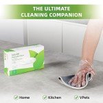 500 Disposable Plastic Gloves for Cleaning
