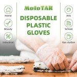500 Disposable Plastic Gloves for Cleaning
