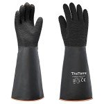 Heavy Duty Latex Chemical Resistant Rubber Gloves