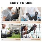 Heavy Duty Latex Chemical Resistant Rubber Gloves