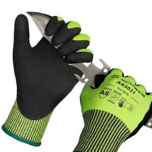 Cut Resistant Touchscreen Work Gloves - ANSI A6