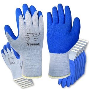 Heavy Duty Latex Palm Coated Safety Gloves