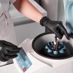 Black Nitrile Exam Gloves, Medical Grade, Large