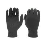 Showa Medium Black Nitrile Disposable Gloves 100 Pack