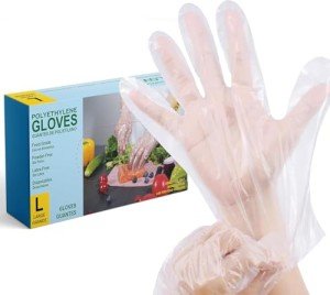 Plastic Food Service Gloves - 1000 Count Box