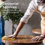 100 Pack Disposable Latex-Free Food Prep Gloves