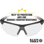 Klein Tools Safety Glasses, Scratch-Resistant and Anti-Fog