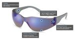 Gateway Safety UL-Certified StarLite Safety Glasses - 10 Pack