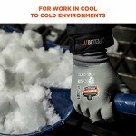 Waterproof Winter Work Gloves with Nitrile Coating