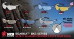 BearKat 3 Clear Lens Safety Glasses with Sleeves