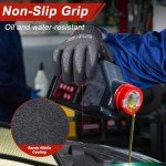 Cut Resistant Touchscreen Work Gloves for Men