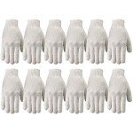 12 Pairs Medium Work Gloves by Wells Lamont