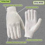 12 Pairs Medium Work Gloves by Wells Lamont