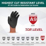 Heavy Duty Cut Resistant Gloves - Touchscreen Compatible