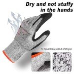 Level 9 Cut Resistant Gloves - 12 Pairs, Durable