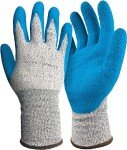 Heavy Duty Cut Resistant Work Gloves - 2 Pack