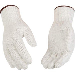 Kinco Heavyweight Polyester-Cotton Knit Work Gloves - Large