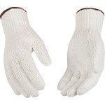 Kinco Heavyweight Polyester-Cotton Knit Work Gloves - Large