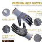 TARANTULA N1567 Medium Foam Nitrile Dot Gloves