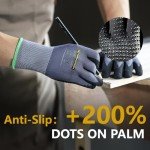 TARANTULA N1567 Medium Foam Nitrile Dot Gloves