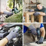 TARANTULA N1567 Medium Foam Nitrile Dot Gloves