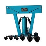 KATSU 12 Ton Hydraulic Pipe Bender with 6 Dies