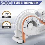 Dual Manual Tube Bender for Copper and Brass