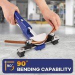 Bonvoisin 0-90° Manual Tube Bender with Accessories