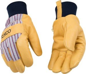 Kinco Premium Leather Work and Ski Gloves - Large