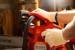 Red Nitrile Coated Work Gloves - Large, 10 Pairs