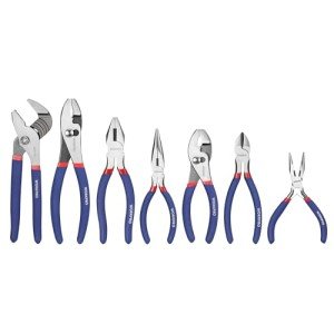 7-Piece WORKPRO Pliers Set for Home DIY