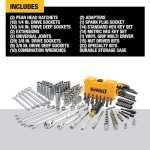 DEWALT 142-Piece Mechanics Tool and Socket Set