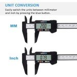 Adoric Digital Caliper 0-6” with LCD Display