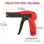 Ergonomic Cable Tie Gun for Fastening Nylon Ties