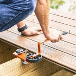 Camo Lever Tool for Quick Deck Installation