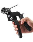 QWORK Stainless Steel Cable Tie Gun Tool