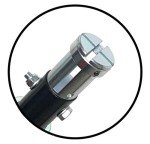 Adjustable Telescopic Lag Pole Extension Tool