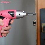 Hi-Spec 27pc Pink Cordless Electric Screwdriver Set